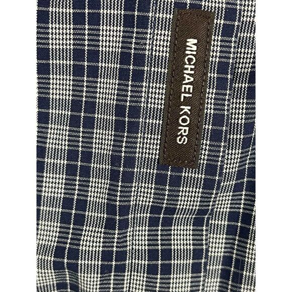 Michael Kors Button-Up Shirt Men's L Multicolor Slim Fit Long Sleeves Collared - Picture 4 of 9